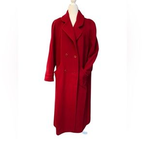 Alorna sz 16 Vintage Full Length Wool overcoat